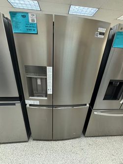 22 cu ft Counter Depth 4 Door Refrigerator