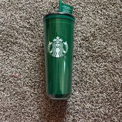 Green starbucks cup 