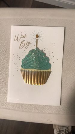 Wish Big Birthday Greeting Card