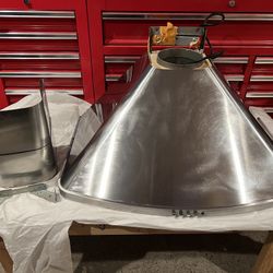 30” Stainless Steel Oven Hood