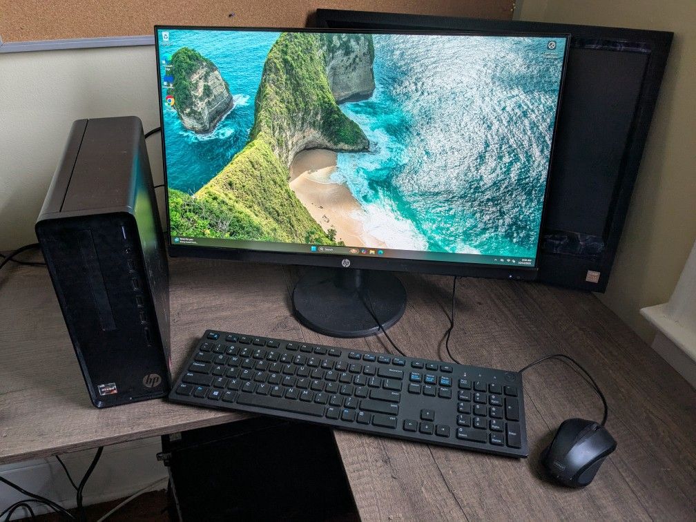 HP Slim Desktop PC Bundle