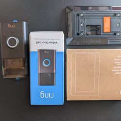 Ring Video Doorbell (2nd Gen) With Solar Charger Local Pick Up Only No Trades