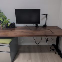 Solid Wood Standing Desk 