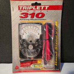 Triplett 3018 Model 310 Analog Multimeter – Brand New, $35
