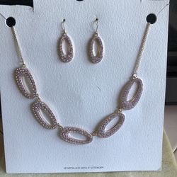 Pink necklace Set