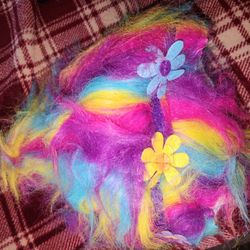 Multi Colored Troll Wig