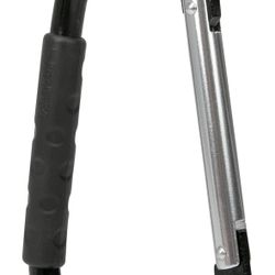 Nuby Large Handy Hook Carabiner Stroller Clip with Textured Soft Grip - Black