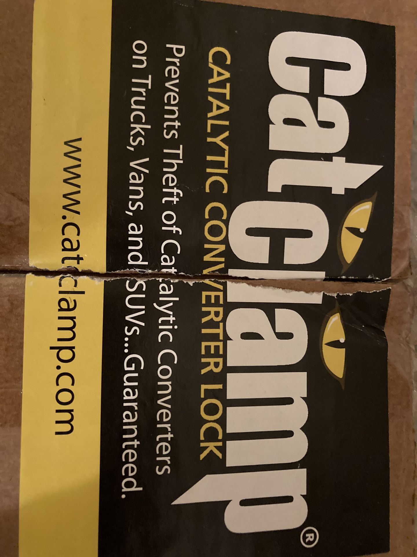 CatClamp Catalytic Converter Lock