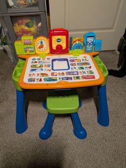 V tech activity desk toy