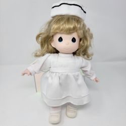 VINTAGE 1999 12" Precious Moments Nurse Doll 2nd Edition Career Series
