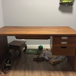Desk; Oak Wood