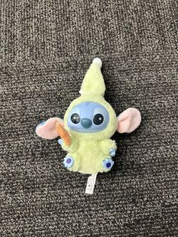 Disney MINISO Lilo & Stitch Stitch Plush Green Hood Small