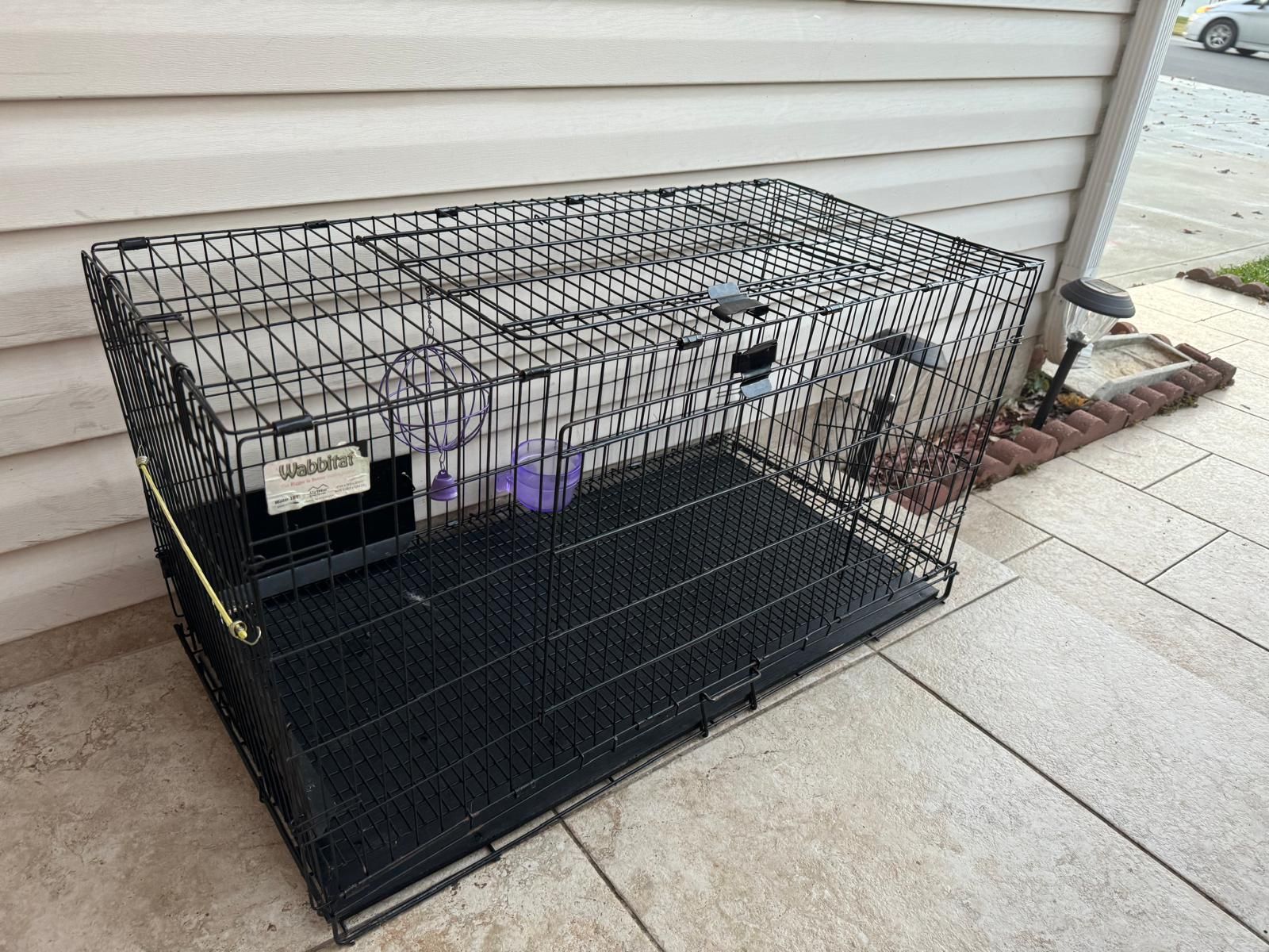 Rabbit Habitat 37” W x 19” D x 20.5” H
