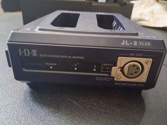IDX JL-2 PLUS 2-Channel NP Battery Quick Charger with 60W DC Power Supply - $150 OBO