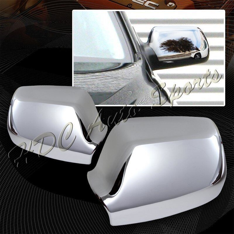 For 2003-2007 Mazda 6 Chrome ABS Plastic Side Mirror Cover Cap LH+RH 2-PCS -(2-MC-1317