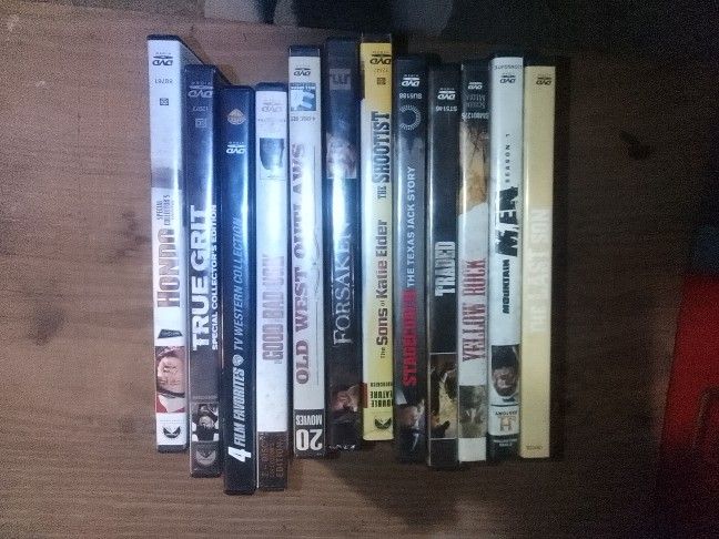 Miscellaneous Western Dvds