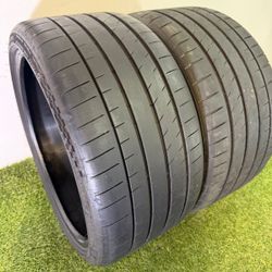 V275  265 30 19 93Y  Michelin  Pilot Sport 4S  2 Used Tires 80% Life 