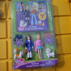 Polly Pocket 2 Cool At the Pocket Plaza Dolls Pets DVD