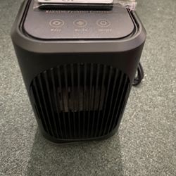 Small Space Heater, Portable Electric Heaters for Indoor Use With 3 Modes, 70° Oscillation, Remote Control, Energy Efficient, Low Noise,1500W PTC Cera