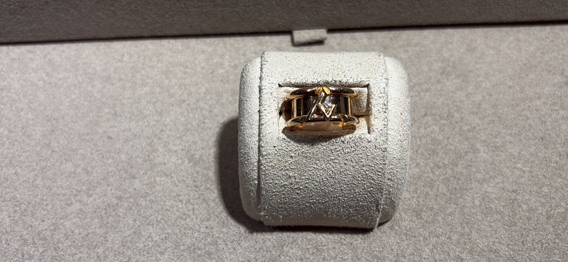 Gold Volt Band Ring