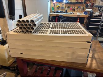 Plastic shelving
