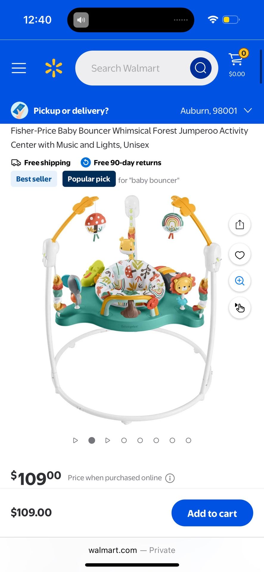 Fisher price Baby Bouncer