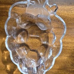 Glass grape jewelry/candy dish