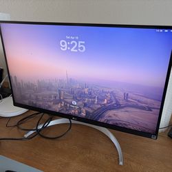 LG Ultrafine 27” 4K IPS monitor