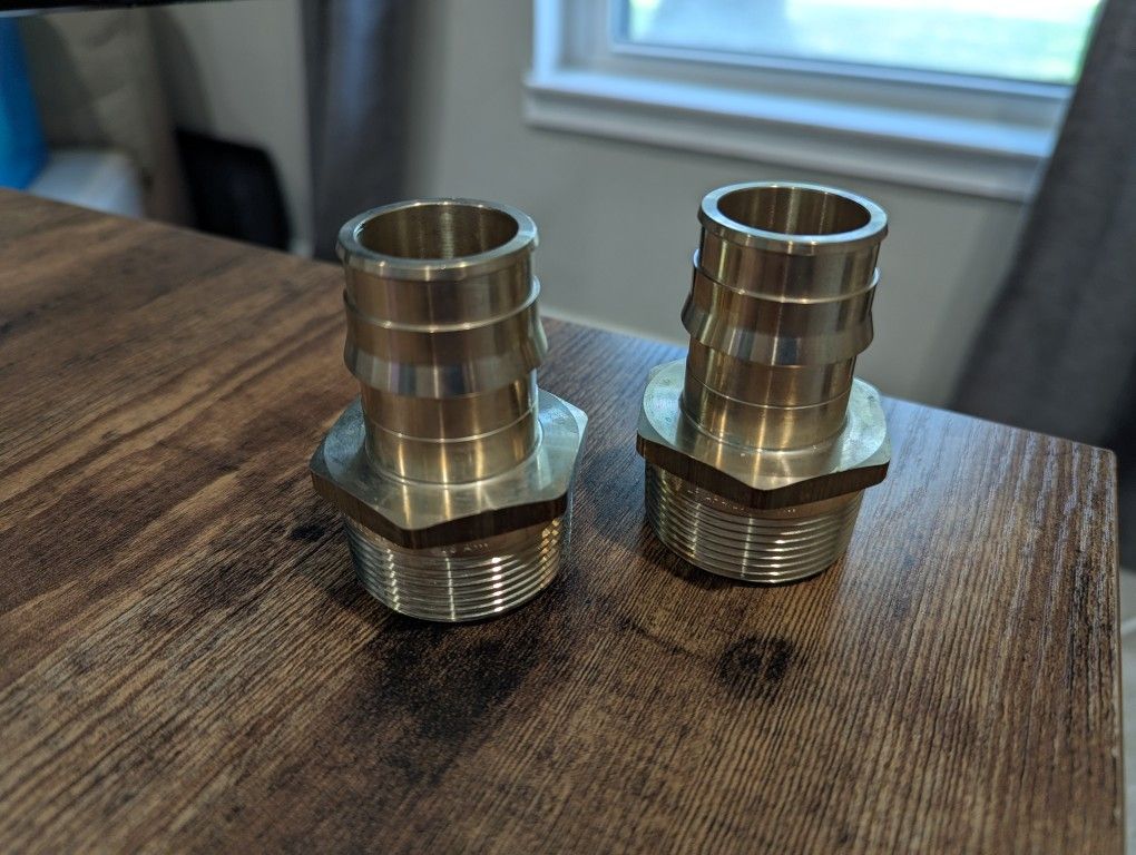 1-1/2" ProPEX x 1-1/2" NPT Male Adapter (Qty 2)