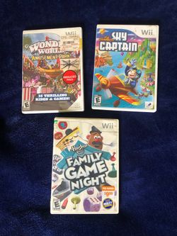 Nintendo Wii games