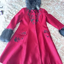 Hell Bunny Red Coat NEW