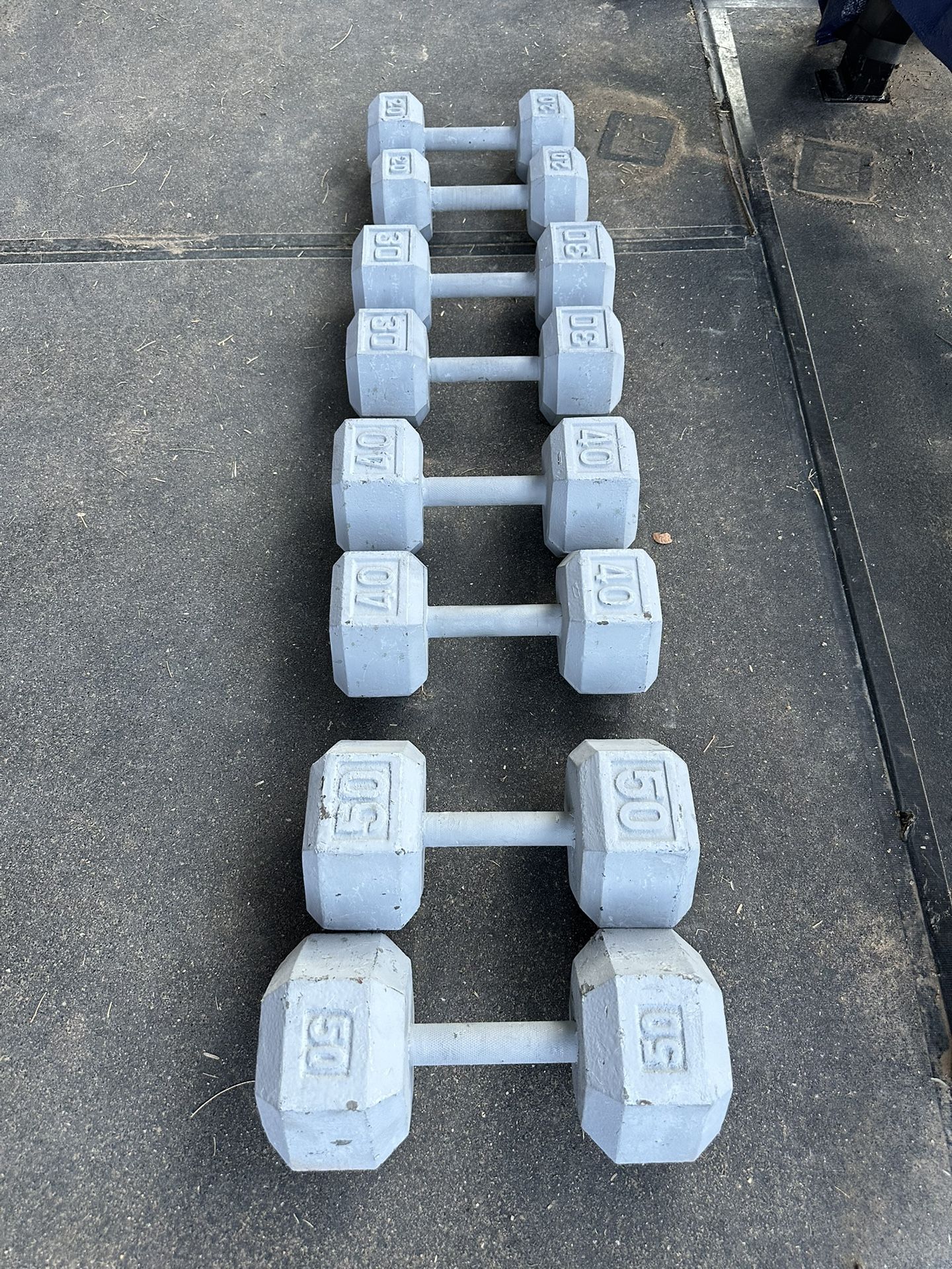 20-50 Lb Dumbbell Set