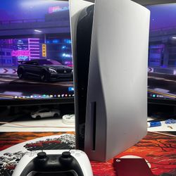 PS5 PlayStation 5 Disc 825 GB Storage W/ 20+ Games (GTA 5, Forza, 2k26, ETC.) | 1 TB SSD | Controller | Cables