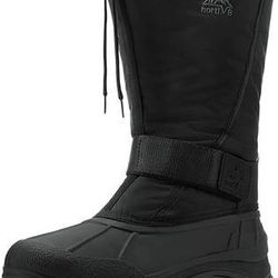 NEW Size 10 Men Insulated Winter Snow Boots WATERPROOF NORTIV 8 Fur Liner Lightweight Outdoor Tall Boot
