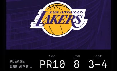 Lakers tickets for Sunday Nov 1 Luka booble head night