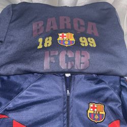 Kids Barcelona Hoodie and Zipup 
