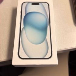 Brand New iPhone 15 Blue
