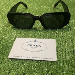 PRADA PR 17WSF Rectangular Sunglasses 