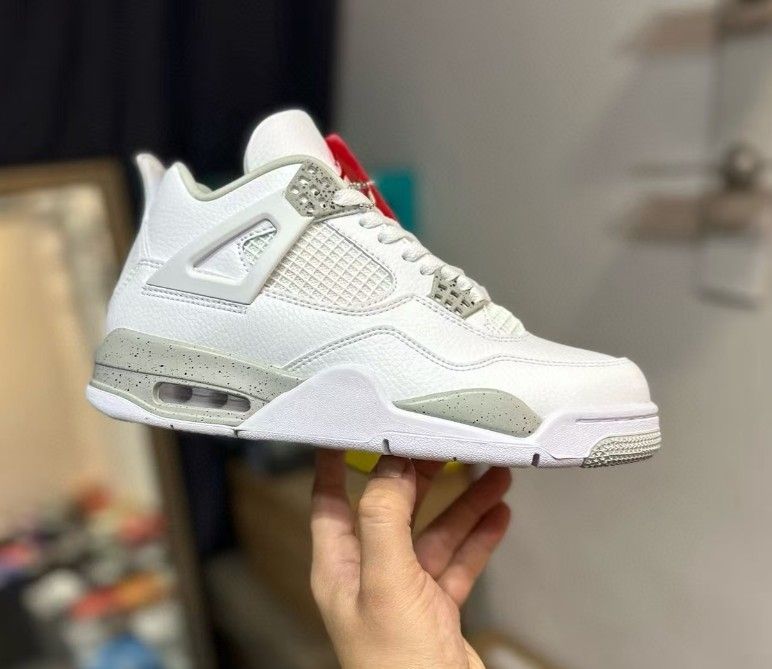 white sports basketball shoes