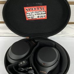 Sony WH-1000XM4 Noise Cancelling Wireless Bluetooth Over-Ear Headphones 