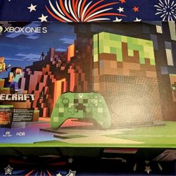 XBox ONE S MINECRAFT LIMITED EDITION