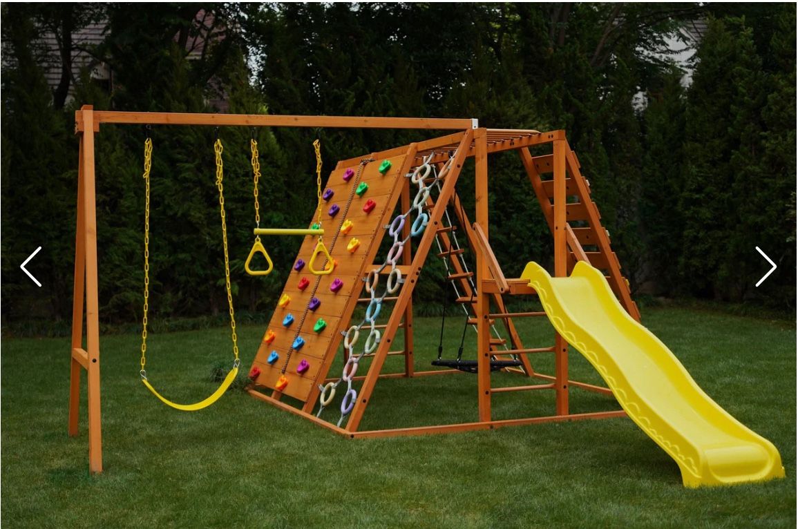 Backyard Climbing And Swing Set by Avenlur (Never Used! Still Boxed)