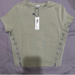 GARAGE Sage Green Top 