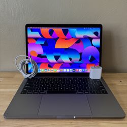 Apple MacBook Pro 13” 2017 Space Grey 2.3 i5 8GB 128GB SSD Ventura