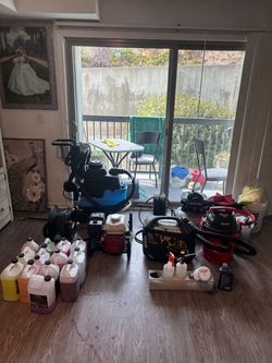 Full Car Detailing Equipment and Supplies Lot