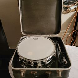 Roger's Dynasonic Snare Drum Complete with Memrilock Roger's Stand , Hardcase 