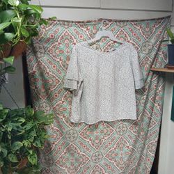 Shein Curve Polka Dot Top, Size 3X