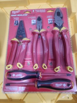 1000V Insulated Hand Tool Set (5-Piece)