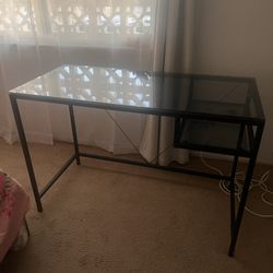 Glass Desk 