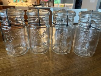 Ball Eclipse Wide Mouth Jar- Antique